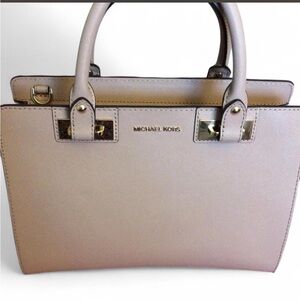 Michael Kors Quinn Saffiano Leather Satchel
